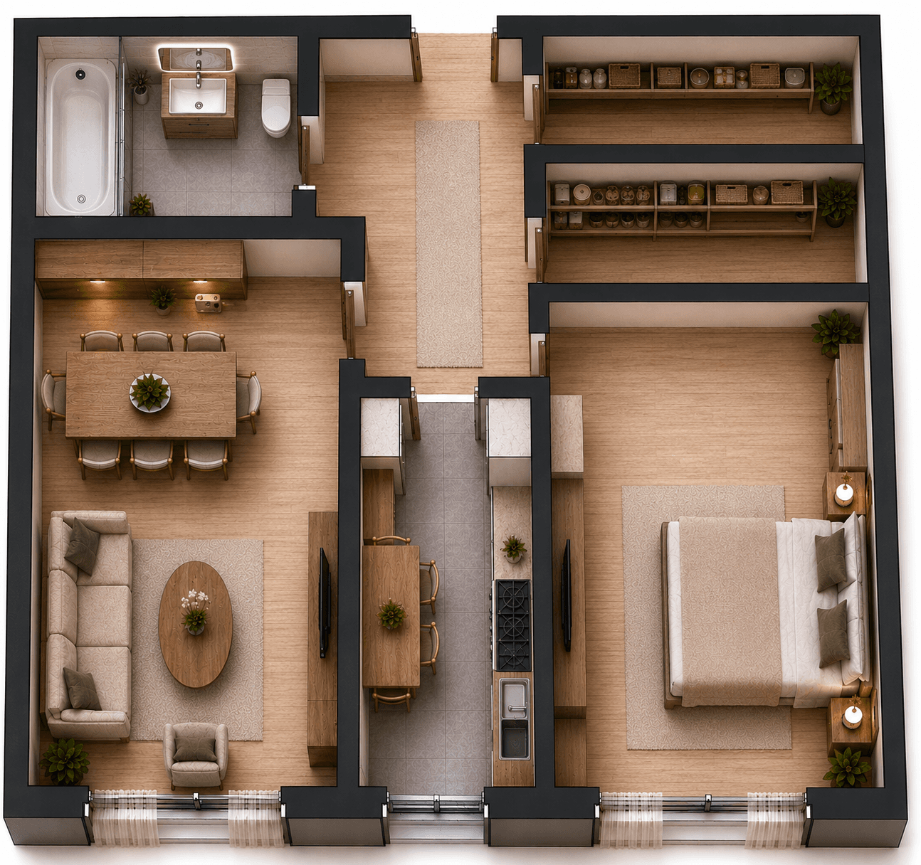 2 camere